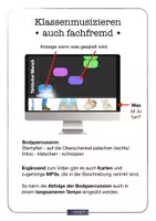 Vorschau - Videos - MUSIK 🎬 play along VIDEO für Body Percussion MOZART Türkischer Marsch • auch Musik fachfremd - Seite 1
