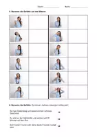 Vorschau - Arbeitsblätter - DaZ: Adjektive; Gefühle, Stimmungen - Rätsel - Deckblatt