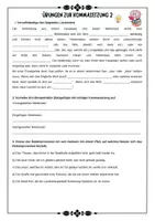 Vorschau - Arbeitsblätter - Übungen zur Kommasetzung mit Lösungen (Klasse 7 / 8 /9) - Seite 1
