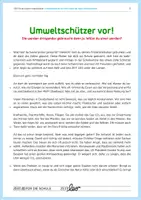 Vorschau - Arbeitsblätter - Umweltschützer vor! Wie Kinder der Natur helfen können - Seite 1