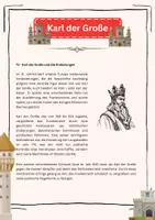Vorschau - Arbeitsblätter - Karl der Große - Seite 1
