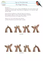 Vorschau - selbst erstellte Cliparts/Grafiken - Materialpaket Yoga zum Thema Wintervögel - Seite 2