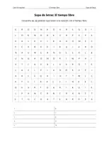 Vorschau - Arbeitsblätter - El tiempo libre – Vocabulario, Ejercicios, Suchsel, Verbos - Seite 3