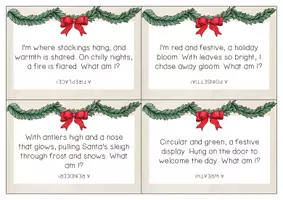 Vorschau - Spiele - Christmas RIDDLES - Reading skills activity - Seite 3