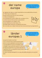 Vorschau - Fördermaterial/Inklusion - Abschreibkartei Europa: Infos, Rekorde, Basiswissen - Seite 1