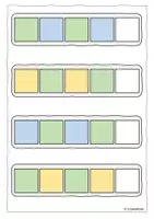 Vorschau - Fördermaterial/Inklusion - Klettmappe, Muster fortsetzen, Förderung #rabattraketenzusalevester25 - Seite 2