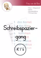 Vorschau - Arbeitsblätter - Materialpaket. Schreibspaziergänge zu den Buchstaben - Seite 3