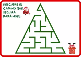 Vista previa - Refuerzo / NEE / Materiales de apoyo - Estimulación cognitiva infantil en Navidad. - página 1