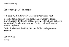 Vorschau - Spiele - Zuordnungsspiel: Geld- verschiedene Schreibweisen - Seite 1
