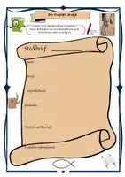 Vorschau - Arbeitsblätter - Verschiedene Propheten und Steckbriefe - Amos, Jesaja, Jeremia, Elija mit Lösungen (Klasse 5/6/7) - Seite 3