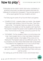 Aperçu - Cartes / Images - Daily Routines FLASH CARDS - Page 2