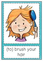 Aperçu - Cartes / Images - Daily Routines FLASH CARDS - Page 3
