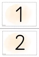 Vorschau - Arbeitsblätter - Flashcards Zahlen 1 - 10 DAZ/VKL - Seite 2