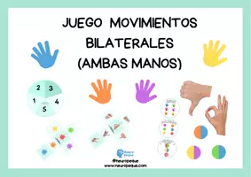 Vista previa - Hojas de trabajo - JUEGO MOVIMIENTOS BILATERALES (AMBAS MANOS) - página 1