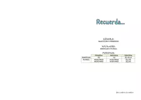 Vista previa - Refuerzo / NEE / Materiales de apoyo - Guía de análisis morfológico - página 2