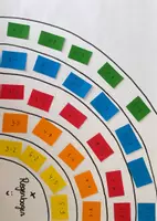 Vorschau - Arbeitsblätter - Rechenregenbogen in 2 verschiedenen Stufen - Deckblatt