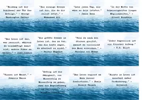 Vorschau - Arbeitsblätter - Stapel - Motivationskarten - Zitate - Deckblatt