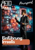 Vorschau - Präsentationen/Tafelbilder - Der Irrealis (anschauliche Powerpoint zur Einführung) - Deckblatt