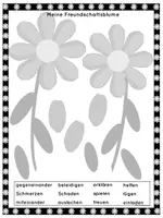 Vorschau - Arbeitsblätter - Freundschaftsblume - Seite 2