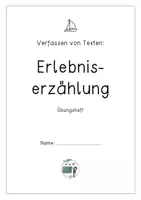Vorschau - Arbeitsblätter - Erlebniserzählung Übungsheft - Seite 2