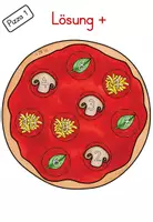 Vorschau - Arbeitsblätter - Plus/ Minus ZR10: Mathe Pizzen (Klasse 1) - Seite 3