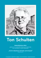 Vorschau - Poster - kinder.kunst.klasse - KREATIVPORTRÄT - Tafelbild Ton Schulten - Deckblatt