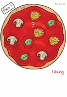 Vorschau - Arbeitsblätter - Plus/ Minus ZR 20 ohne ZÜ: Mathe Pizzen (Klasse 1) - Seite 3
