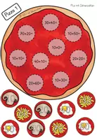 Vorschau - Arbeitsblätter - Addition/ Subtraktion: Mathe Pizzen Zahlenraum 100 - Zehnerzahlen (2. Klasse) - Seite 2