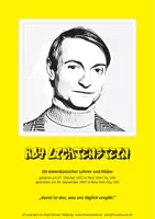Vorschau - Poster - kinder.kunst.klasse - KREATIVPORTRÄT - Tafelbild Roy Lichtenstein - Deckblatt