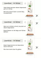 Vorschau - Fördermaterial/Inklusion - Kurze Leserätsel - Im Winter - 36 Klammerkarten mit Selbstkontrolle - Seite 2