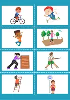 Aperçu - Jeux - Memory Game or Flashcards BASIC VERBS (Anglais, Vocabulaire) - Page 2