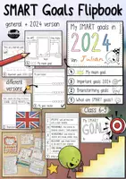 Vorschau - Arbeitsblätter - Smart Goals - Flipbook Englischunterricht - Deckblatt