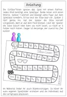 Vorschau - Arbeitsblätter - Silben lesen - Erstes Lesen - differenzierte Brettspiele inklusive Blankovorlagen - Seite 1