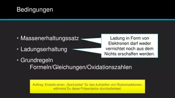 Vorschau - Stundenentwürfe - Wiederholung: einfache Redoxgleichungen (mit Übungen) - Seite 3