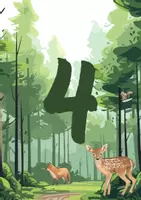 Vorschau - Stationenlernen - Stationenbeschriftungen - Wald - Seite 3