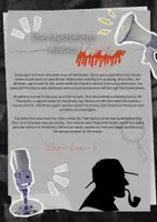 Aperçu - Jeux - The Mysterious Library Murder | Le meurtre mystérieux de la bibliothèque - Page de couverture