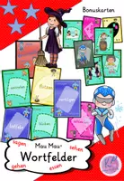 Vorschau - Spiele - Mau Mau-® Wortfelder (Wortfelder: sagen, sehen, gehen, essen) Deutsch - Deckblatt