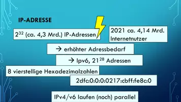 Vorschau - Präsentationen/Tafelbilder - PowerPointKaraoke zu Adressierung im Internet - Seite 3