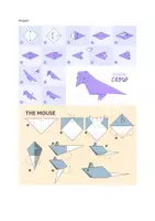Vorschau - Mal- und Bastelvorlagen - 10 Origami Vorlagen - Seite 2