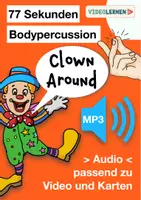 Vorschau - Audio-Dateien - Musik MP3 Clown Around Audio mit Bodypercussion • auch für Musik fachfremd - Deckblatt
