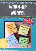 Vorschau - Spiele - Warm-Up Würfel (4. - 5. Schulstufe) - Deckblatt