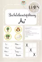 Vorschau - Stundenentwürfe - Buchstabeneinführung Äu (DR+GR) - Deckblatt