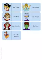 Vorschau - Spiele - Lesedomino: Karneval / Fasching - Seite 2