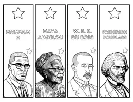Vorschau - Mal- und Bastelvorlagen - 20 Lesezeichen zum Black-History-Month - Seite 2