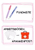 Vorschau - Bildkarten - Schilder für die Organisation des Klassenzimmers *Classroommanagement - Seite 2