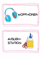 Vorschau - Bildkarten - Schilder für die Organisation des Klassenzimmers *Classroommanagement - Seite 3