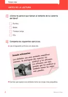 Vista previa - Fichas informativas / Documentos de lectura - Comprensión lectora (6-7 años). PACK GRATIS: actividades + solucionario + muestra libro - página 2
