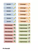 Vorschau - Stationenlernen - Rollen Wäscheklammern kooperatives Arbeiten - Seite 1