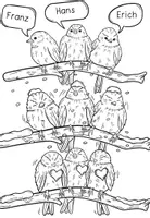 Vorschau - Unterrichtsreihen - Winter Gedicht lernen - Die drei Spatzen - große Lernwerkstatt - Seite 2