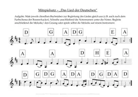 Vorschau - Arbeitsblätter - Musikgeschichte: Material 3 - Die deutsche Nationalhymne - Seite 3